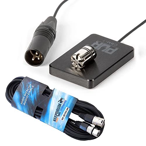 PUR CBM-1 Cajon Mikrofon PC5199 + KEEPDRUM XLR Kabel 6m von Pur