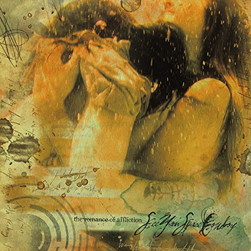 The Romance of Affliction - swamp green and beer pinwheel with heavy bone splatter [Vinyl LP] von Pure Noise Records