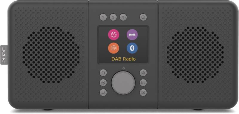 Elan Connect+ Internetradio charcoal von Pure
