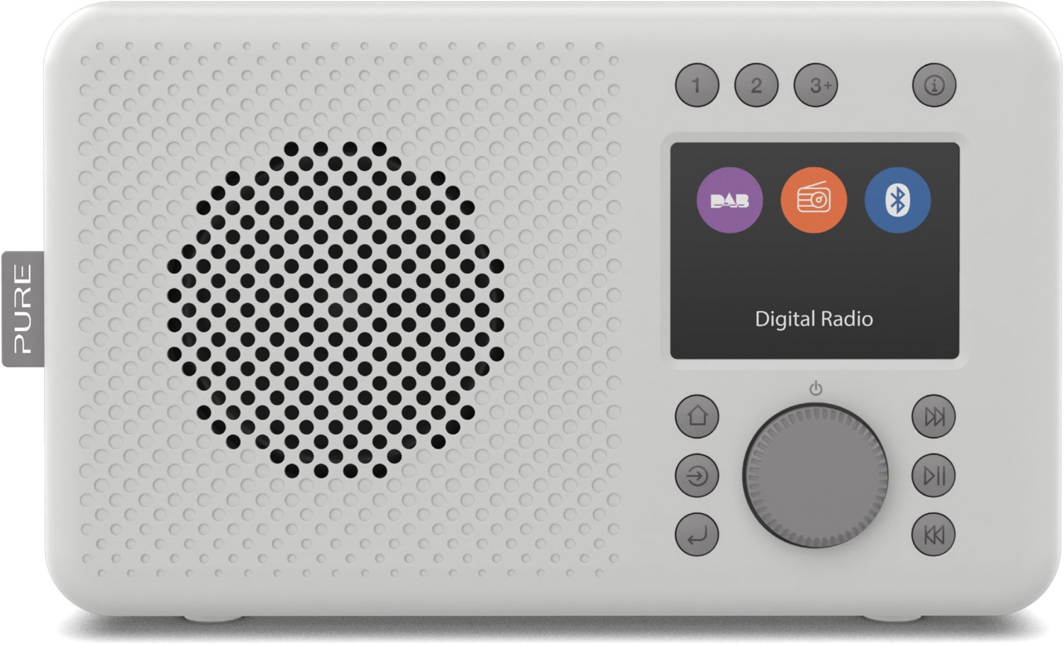 Elan DAB+ Kofferradio stone grey von Pure