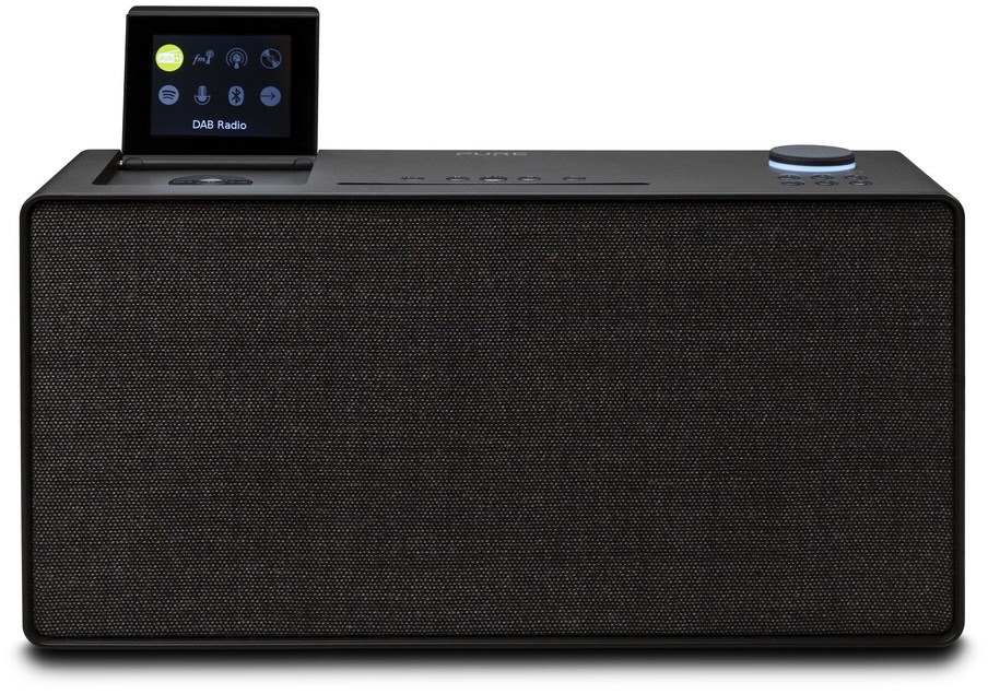 Evoke Home CD/Radio-System Coffee Black von Pure