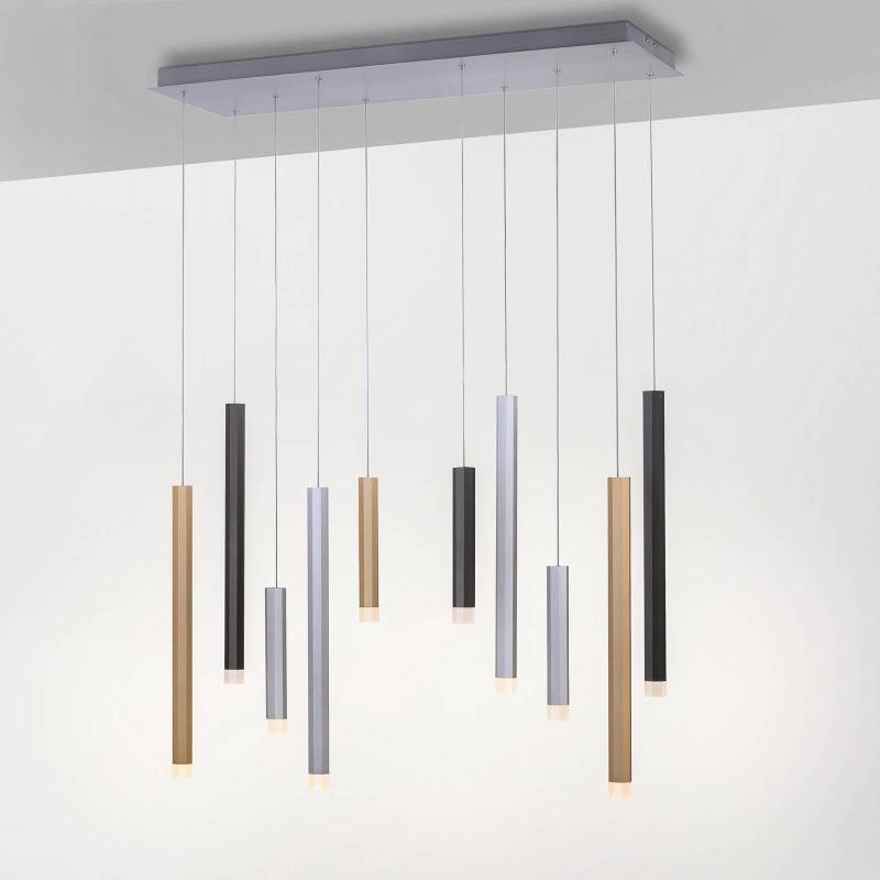 PURE Gemin LED-Pendelleuchte 10-flammig mix von Pure