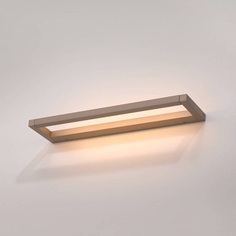 PURE LED-Wandlampe Puro bronze Breite 50 cm Aluminium Dimmer von Pure