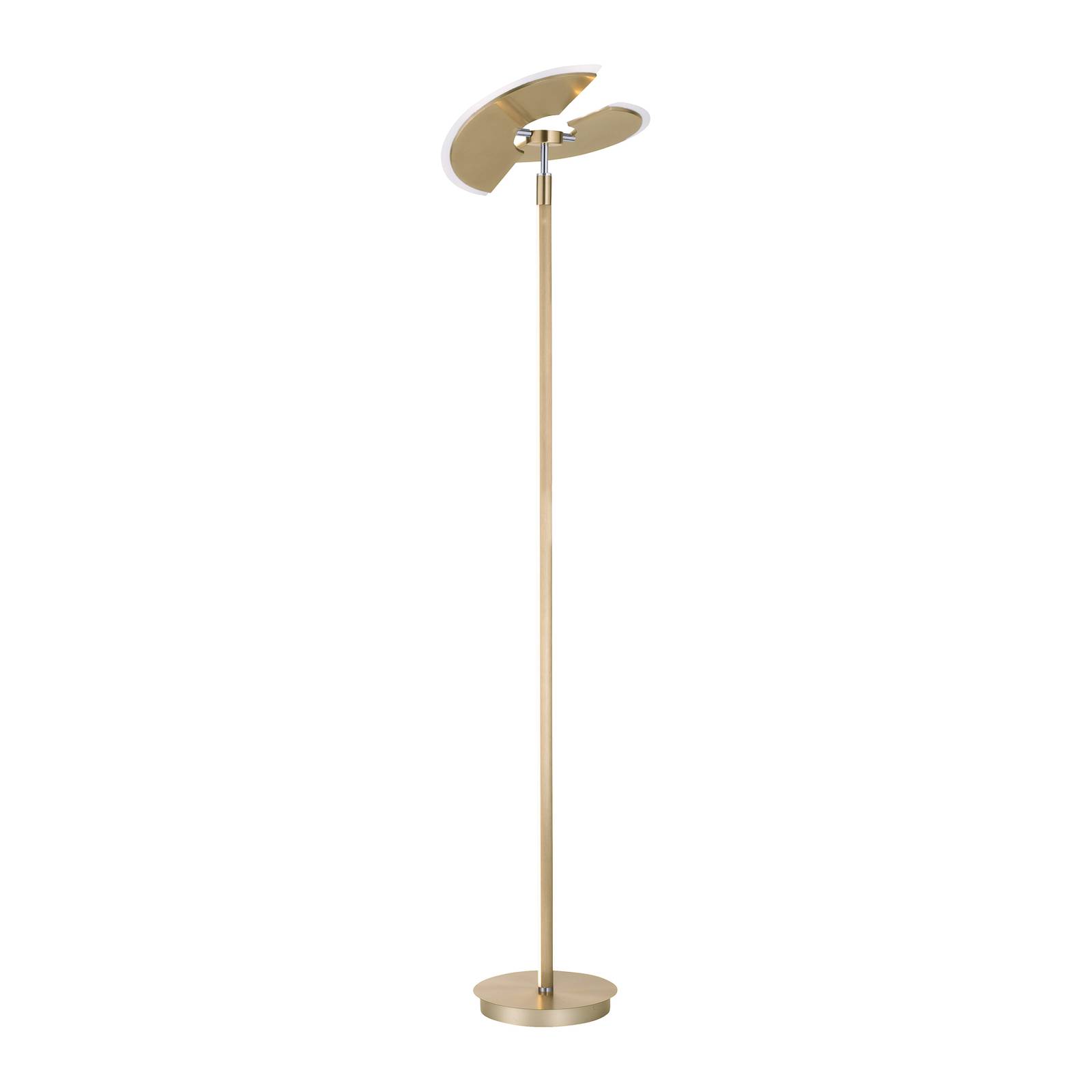 PURE Mutil LED-Stehleuchte, Dimmer, CCT, messing PURE Mutil LED-Stehleuchte, Dimmer, CCT, messing von Pure