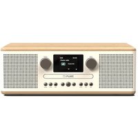 Pure Classic C-D6 Digitalradio White/Oak EU/UK von Pure