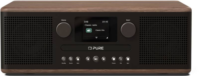 Pure Classic C-D6 Stereo-Anlage coffee black von Pure