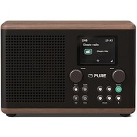 Pure Classic H4 Digitalradio Kaffee Schwarz/Walnuss EU/UK Pure Classic H4 Digitalradio Kaffee Schwarz/Walnuss EU/UK von Pure