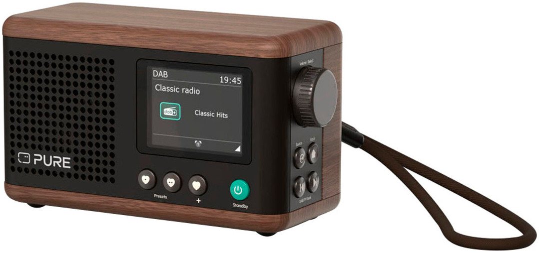 Pure Classic Mini Digitalradio (DAB) (Digitalradio (DAB), UKW mit RDS, 5 W) von Pure
