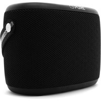 Woodland wasserdichter (IP67) Outdoor-Lautsprecher mit Bluetooth und FM/DAB+ Radio, Schwarz von Pure