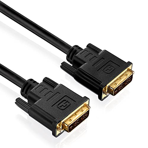 PureInstall PI4000-050 Single Link DVI-Kabel (DVI-D Stecker (18+1) auf DVI-D Stecker (18+1)), 5m, schwarz von PureLink