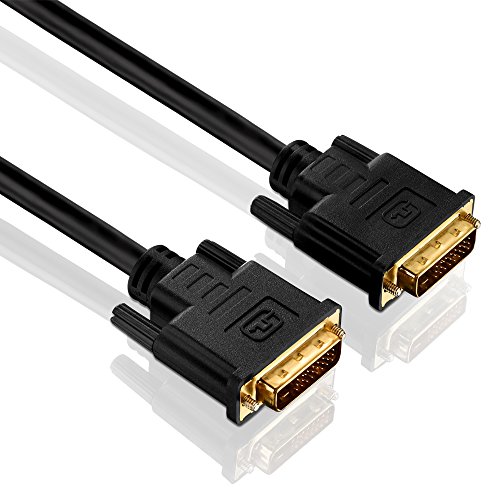 PureInstall PI4200-200 Dual Link DVI-Kabel (DVI-D Stecker (24+1) auf DVI-D Stecker (24+1)), 20m, schwarz von PureLink