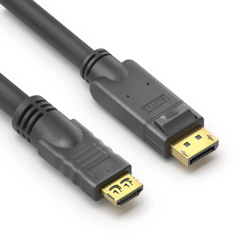 PureLink DisplayPort zu HDMI Kabel 4K - PureInstall 7,50m von PureLink