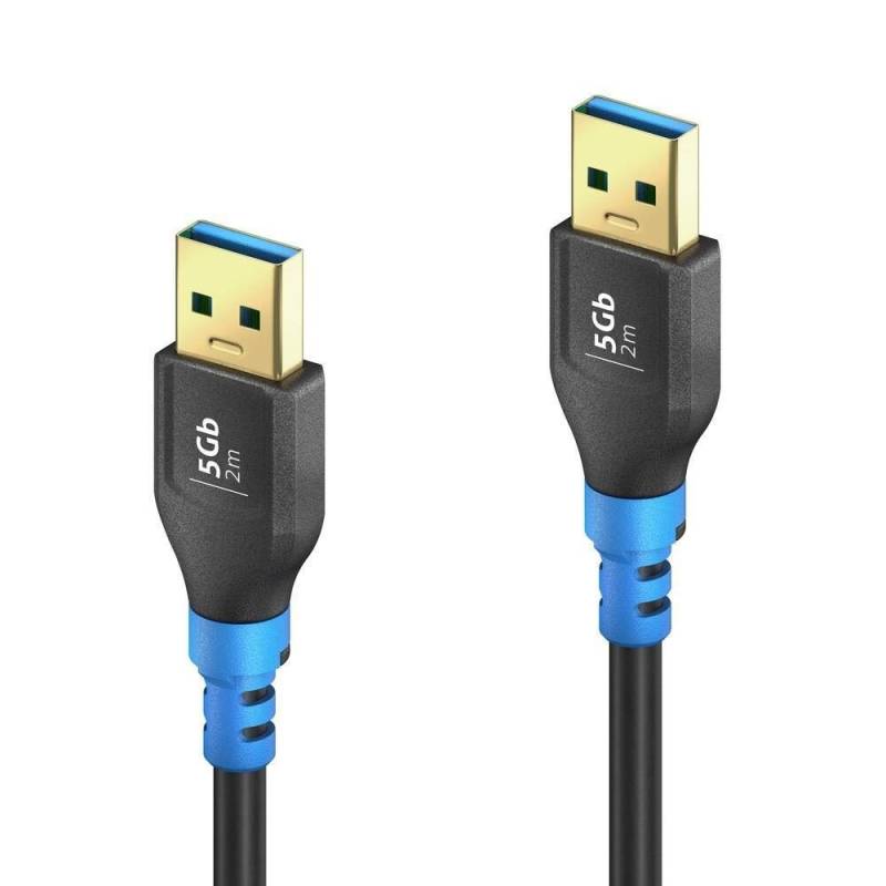 PureLink FlexInstall USB-A auf USB-A Kabel USB 3.0 5Gbps 2.00m von PureLink