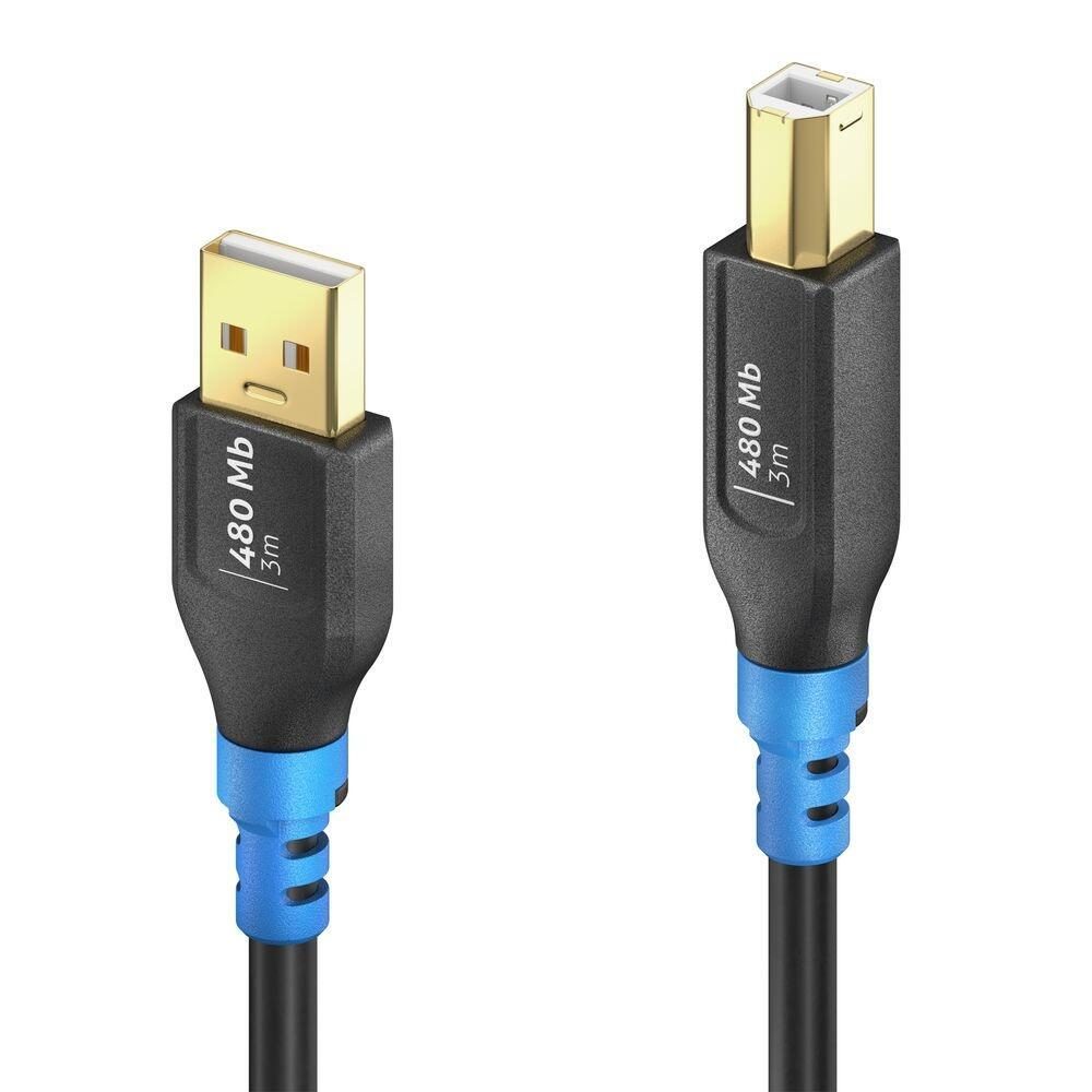 PureLink FlexInstall USB-A auf USB-B Kabel USB 2.0 480Mbps 3.00m PureLink FlexInstall USB-A auf USB-B Kabel USB 2.0 480Mbps 3.00m von PureLink