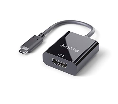 PureLink IS181 USB-C auf HDMI Adapter - 4K60 - iSerie 0,10m, schwarz von PureLink