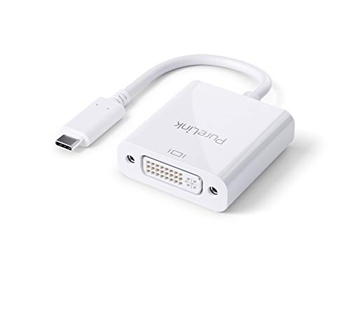 PureLink IS190 USB-C auf DVI Adapter - 1080p - iSerie 0,10m, weiß von PureLink