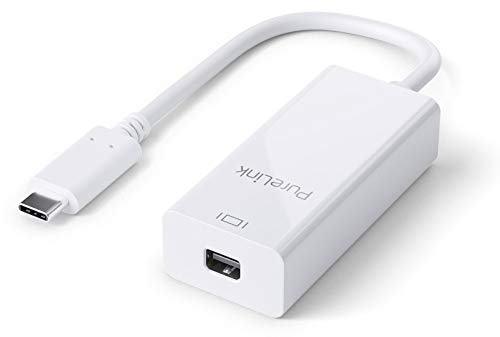 PureLink IS210 USB-C auf Mini DisplayPort Adapter - 4K60 - iSerie 0,10m, weiß von PureLink