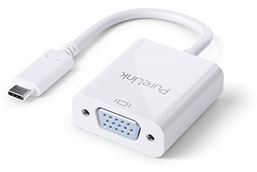 PureLink IS220 USB-C auf VGA Adapter - 1200p - iSerie 0,10m, weiß von PureLink