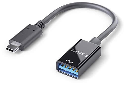 PureLink IS231 USB-C auf USB-A Adapter - USB 3.1 Gen 1 - iSerie 0,10m, schwarz von PureLink