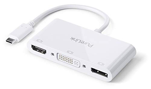 PureLink IS250 USB-C auf Multiport Adapter - iSerie 0,10m, weiß von PureLink