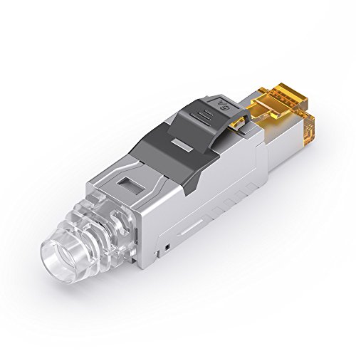 PureLink MCA030 Keystone "RJ45" Feldstecker Cat.6A für "AWG23 bis AWG26" Kabel klar von PureLink