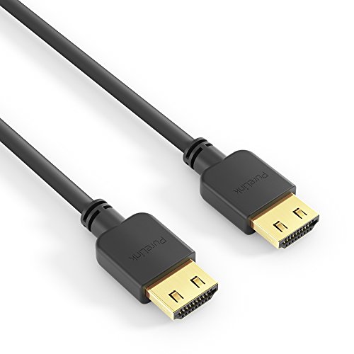 PureLink PI0500-020 High Speed HDMI Verbindungskabel (4K UltraHD (2160p), Ethernet, 18Gbps), 2m schwarz von PureLink