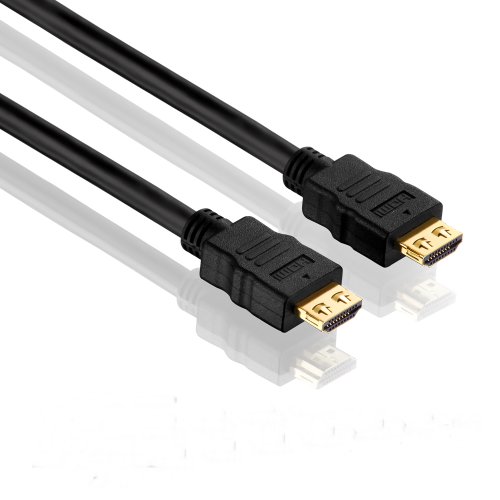 PureLink PI1000-005 High Speed HDMI Verbindungskabel (4K UltraHD (2160p), Ethernet), HDMI-A Stecker auf HDMI-A Stecker, zertifiziert, 0,50m, schwarz kabel von PureLink