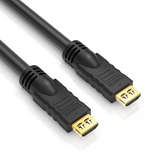 PureLink PI1000-030 High Speed HDMI Verbindungskabel (4K UltraHD (2160p), Ethernet), HDMI-A Stecker auf HDMI-A Stecker, zertifiziert, 3,00m, schwarz kabel von PureLink