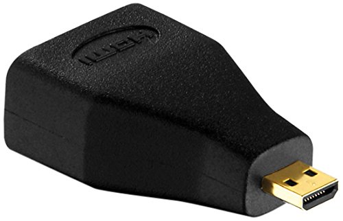 PureLink PureInstall PI080 - Micro HDMI-D Stecker auf HDMI-A Buchse Adapter - Auflösungen bis zu UltraHD / 4K / 2160p von PureLink