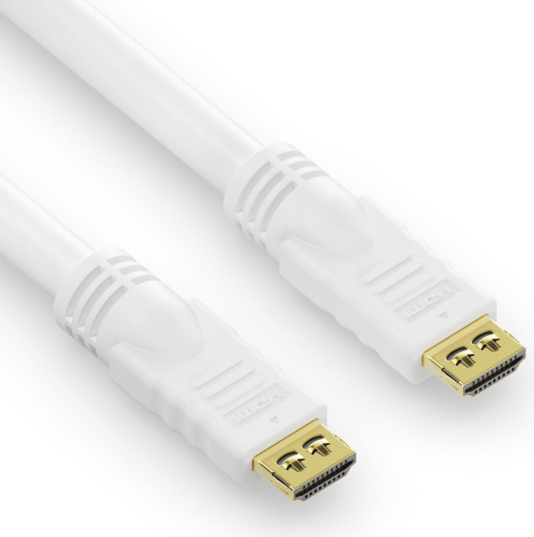 PureLink PureInstall PI1002-075 HDMI-Kabel 7,5 m HDMI Typ A (Standard) Weiß (PI1002-075) von PureLink