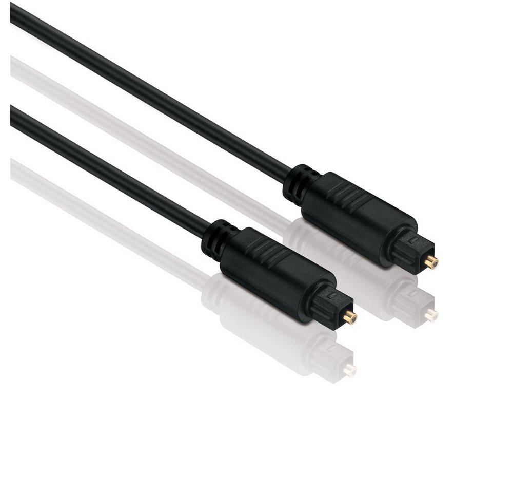 PureLink PureLink® - 5,0mm Toslink Kabel, Stecker auf Stecker, 0,50m Audio-Kabel von PureLink