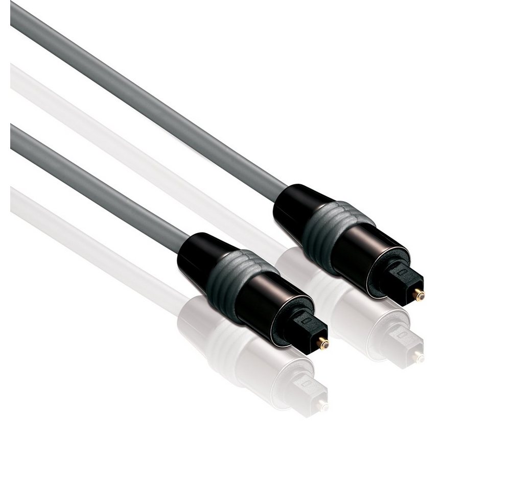 PureLink PureLink® - 6,0mm Toslink Kabel, Stecker auf Stecker, 0,50m Audio-Kabel von PureLink