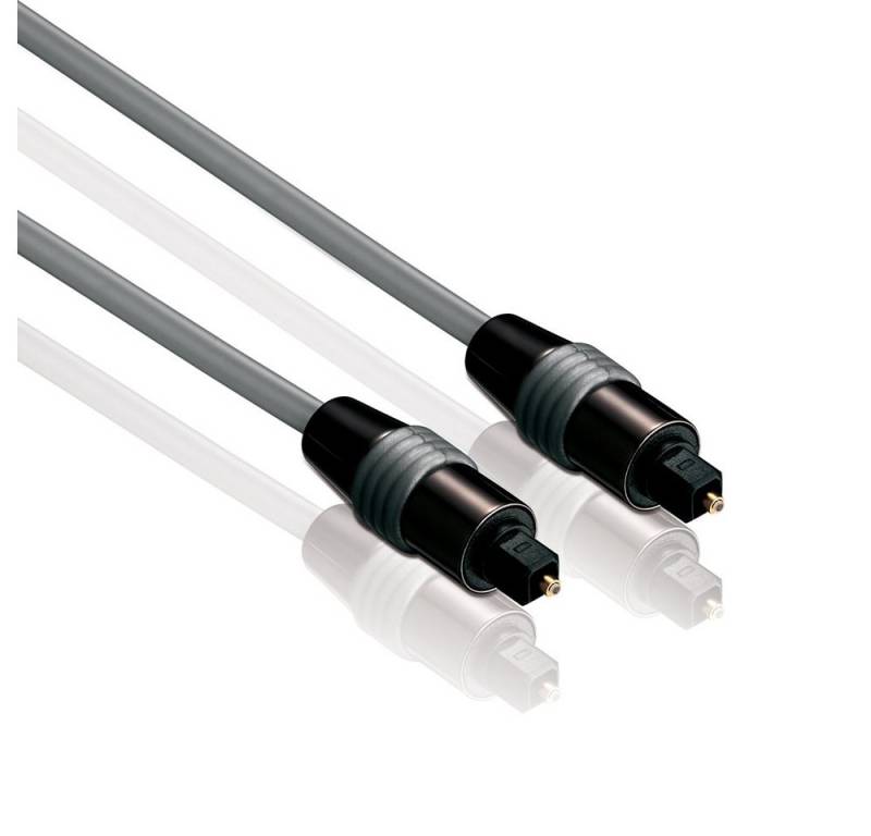 PureLink PureLink® - 6,0mm Toslink Kabel, Stecker auf Stecker, 1,50m Audio-Kabel von PureLink