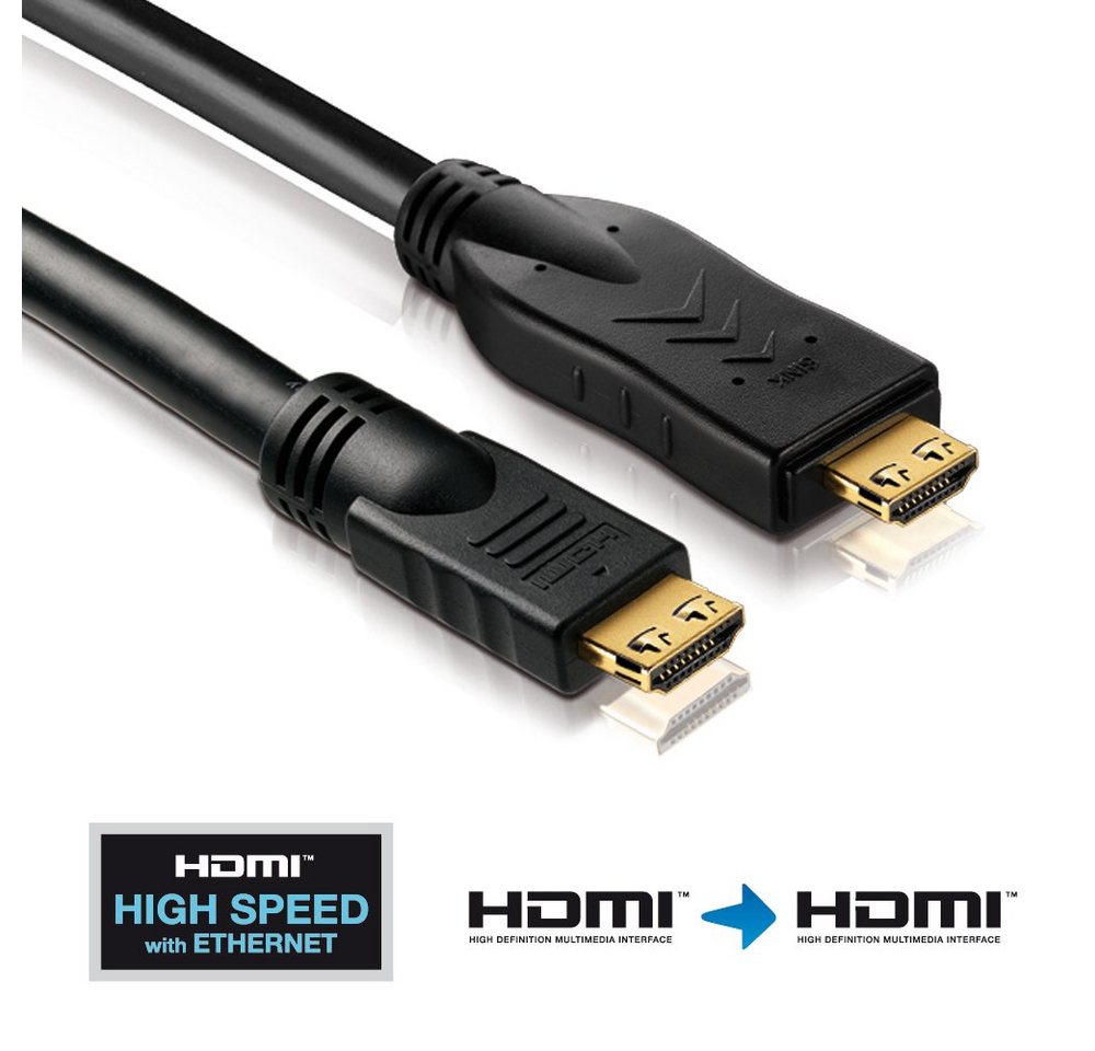 PureLink PureLink® - HDMI Kabel Aktiv - PureInstall 25,0m HDMI-Kabel von PureLink