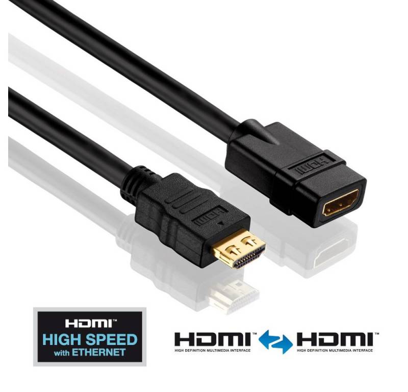 PureLink PureLink® - HDMI Verlaengerung - PureInstall 1,00m HDMI-Kabel von PureLink