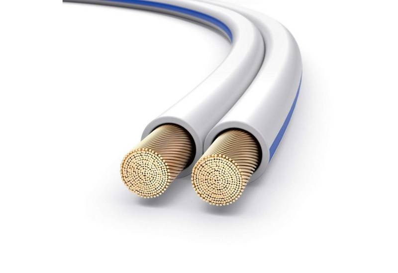 PureLink PureLink SP001-010 Lautsprecherkabel 2 x 1,5mm² (99,9% OFC Vollkupfer Audio-Kabel von PureLink