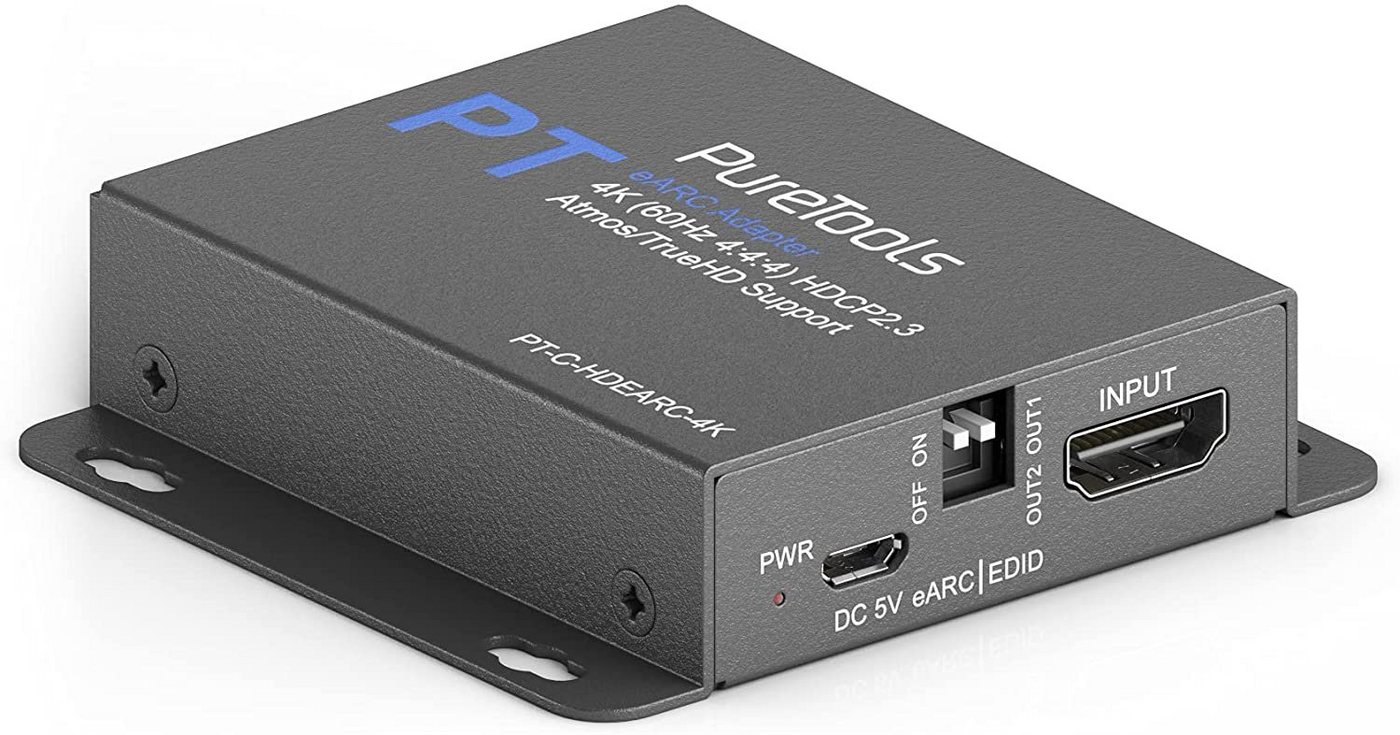 PureLink PureTools eARC Audio Adapter, Splitter und Extraktor – Extrahiert Video-Adapter PureLink PureTools eARC Audio Adapter, Splitter und Extraktor – Extrahiert Video-Adapter von PureLink