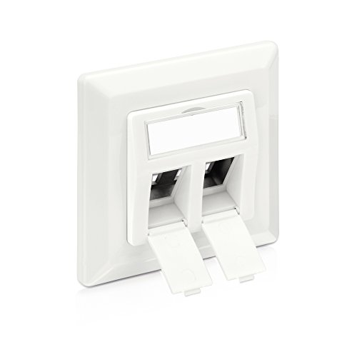 PureLink SET-MCA210-10 CAT.6A Keystone Netzwerkdose Unterputz weiß PureLink SET-MCA210-10 CAT.6A Keystone Netzwerkdose Unterputz weiß von PureLink