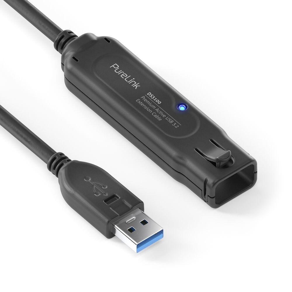 PureLink USB 3.1 Gen.1 Aktiv Verlängerung - schwarz - 15,0m PureLink USB 3.1 Gen.1 Aktiv Verlängerung - schwarz - 15,0m von PureLink