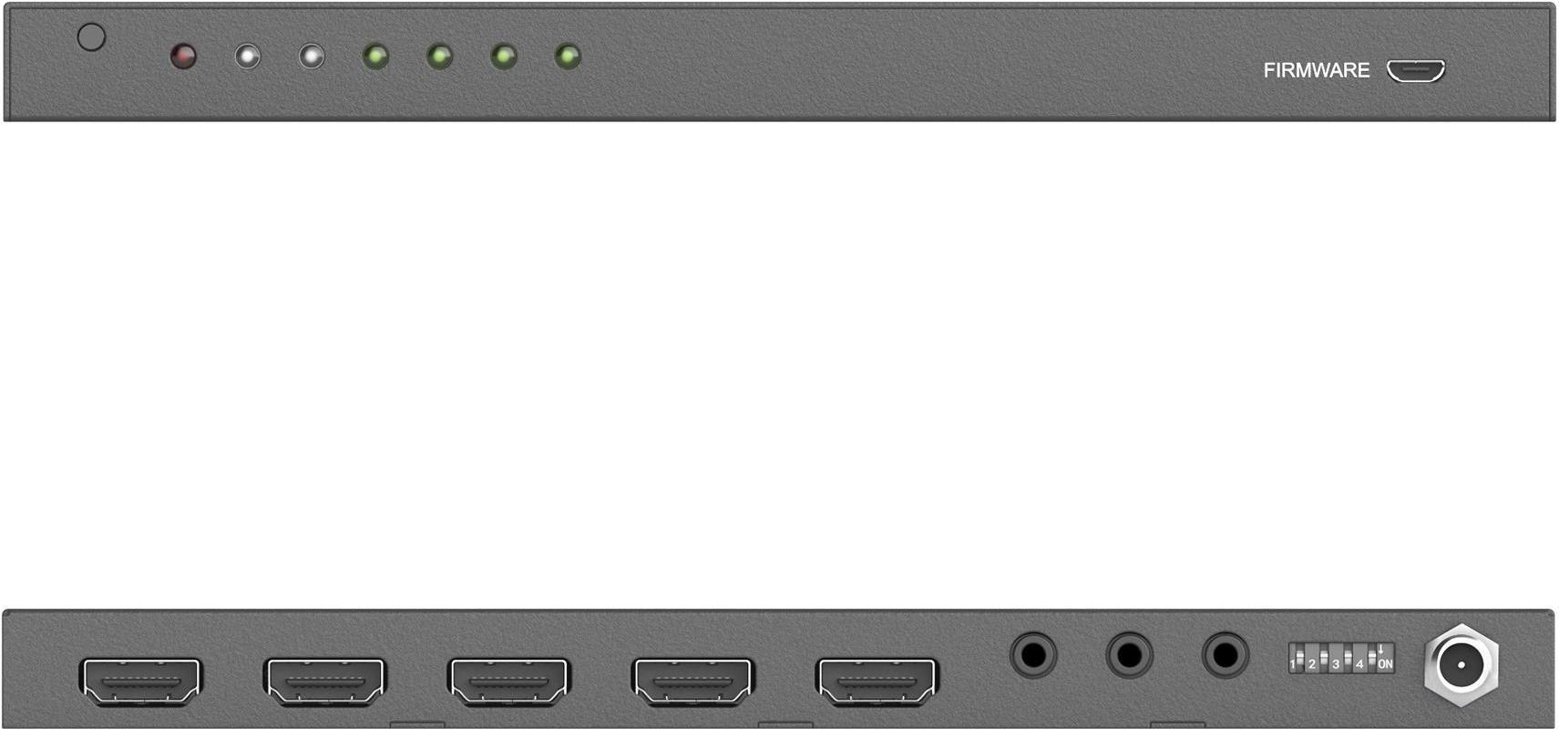 PureTools PT-SW-HD41E - Video/Audio-Schalter - 4 x HDMI - Desktop PureTools PT-SW-HD41E - Video/Audio-Schalter - 4 x HDMI - Desktop von PureLink