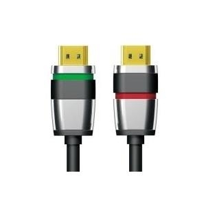 Purelink Ultimate ULS1000 - HDMI mit Ethernetkabel - HDMI (M) bis HDMI (M) - 10,0m - Dreifachisolierung - Schwarz - rund, 4K Unterstützung (ULS1000-100) von PureLink