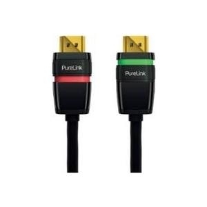 Purelink Ultimate ULS1005 - HDMI mit Ethernetkabel - HDMI (M) bis HDMI (M) - 50cm - Dreifachisolierung - Schwarz - halogenfrei, robust (ULS1005-005) von PureLink
