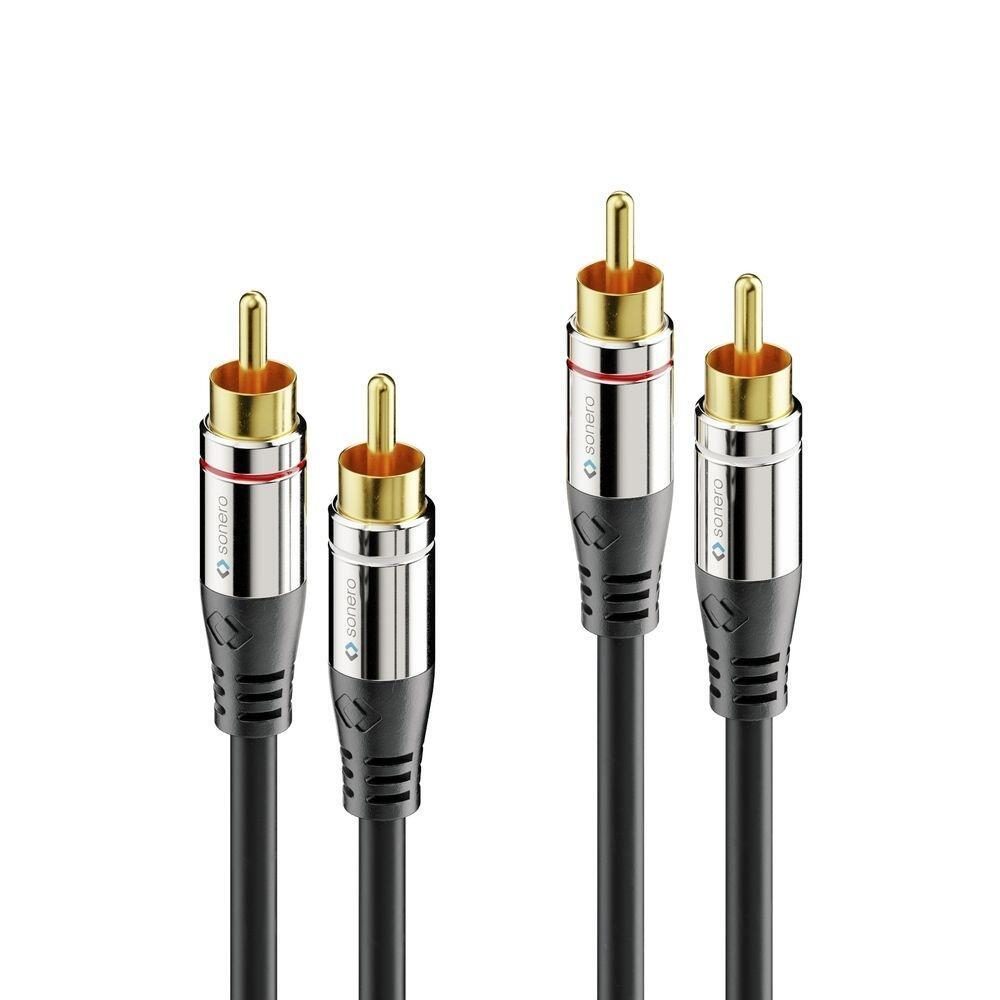 Sonero 2x Cinch Stereo Audio Kabel 3,0m Sonero 2x Cinch Stereo Audio Kabel 3,0m von sonero