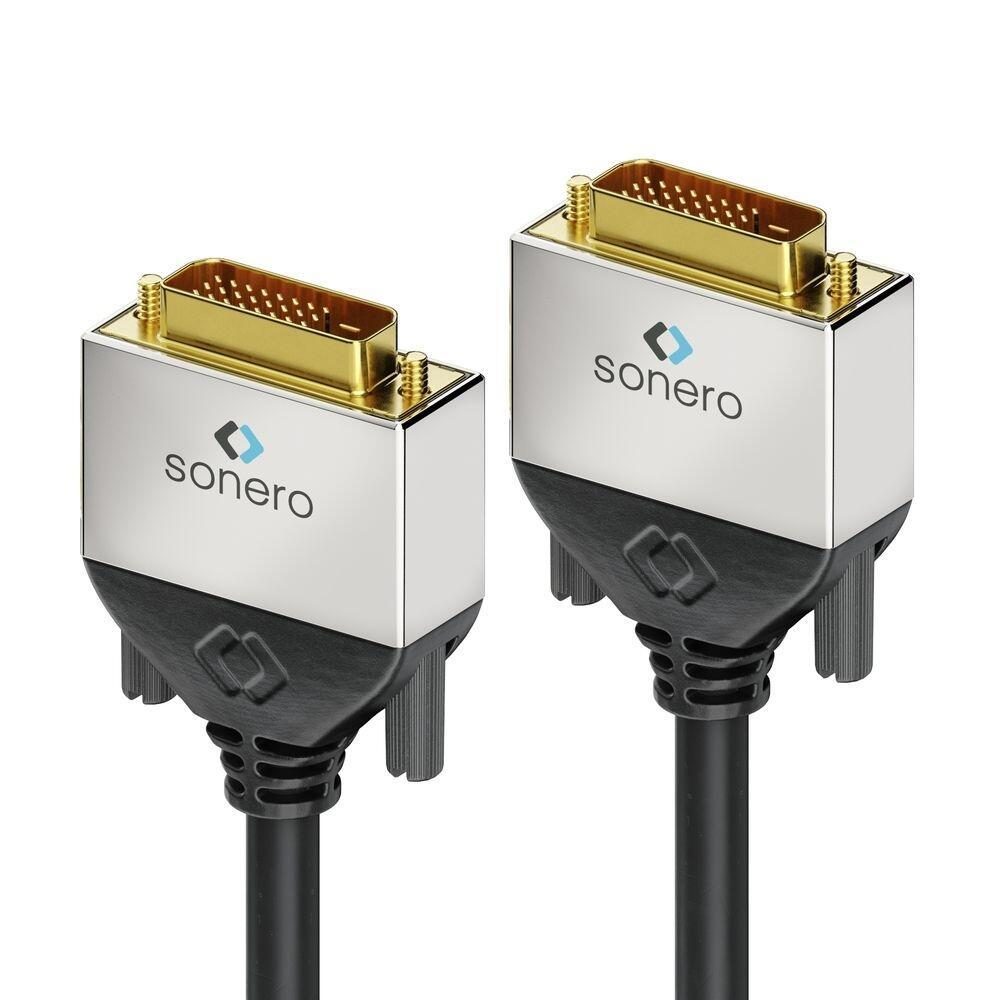 Sonero DVI Dual-Link Kabel 3,0m Sonero DVI Dual-Link Kabel 3,0m von sonero
