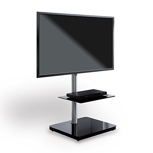 Gisan TV Standfuß, höhenverstellbar und drehbar, schwarz, Grundplatte eckig, FS-204 NE Gisan TV Standfuß, höhenverstellbar und drehbar, schwarz, Grundplatte eckig, FS-204 NE von PureMounts