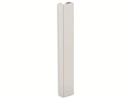 PureMounts® Kabelkanal für Schreibtische, magnetische Befestigung, weiß von PureMounts