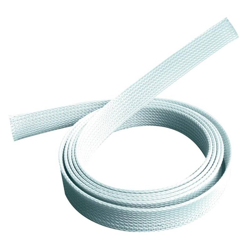 PureMounts Kabelschlauch Polyester 1,80m Weiß von PureMounts