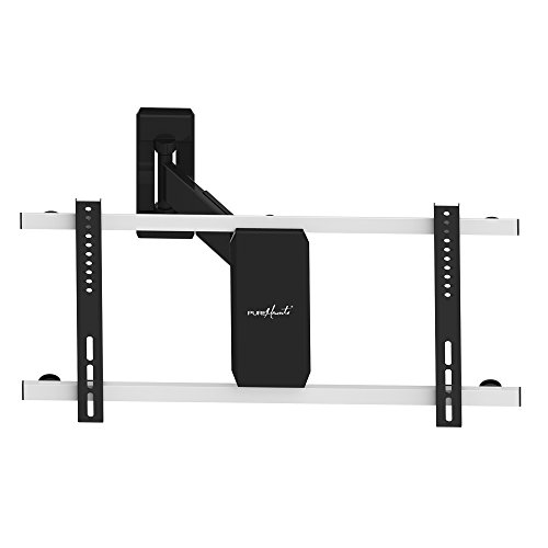 PureMounts PM-EASYFLEX-65 Wandhalterung für Fernseher bis 178cm (70 Zoll), ultraflach, vollbeweglich, Wandabstand: 40-305mm, Traglast: max. 30kg, VESA 600 von PureMounts