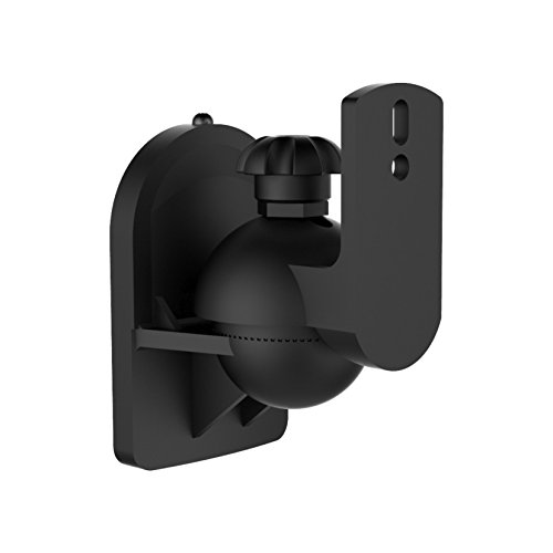 PureMounts PM-SOUND-020 Lautsprecher Universal-Wandhalterung, neigbar: -20° bis 20°, schwenkbar: -70° bis 70°, Wandabstand: 64mm, Traglast: max. 3,5kg, 2er-Set, schwarz PureMounts PM-SOUND-020 Lautsprecher Universal-Wandhalterung, neigbar: -20° bis 20°, schwenkbar: -70° bis 70°, Wandabstand: 64mm, Traglast: max. 3,5kg, 2er-Set, schwarz von PureMounts