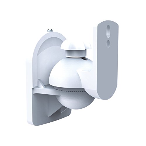PureMounts PM-SOUND-021 Lautsprecher Universal-Wandhalterung, neigbar: -20° bis 20°, schwenkbar: -70° bis 70°, Wandabstand: 64mm, Traglast: max. 3,5kg, 2er-Set, weiß PureMounts PM-SOUND-021 Lautsprecher Universal-Wandhalterung, neigbar: -20° bis 20°, schwenkbar: -70° bis 70°, Wandabstand: 64mm, Traglast: max. 3,5kg, 2er-Set, weiß von PureMounts